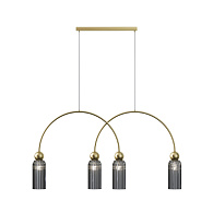 Подвесной светильник 110*10*362,5 см, 4*E14, 160W, Maytoni ANTIC MOD302PL-04GR золото матовое