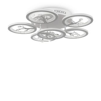 Светильник *58,7*8,5-8,5 см, *LED*92W, Freya Bodge FR10017CL-L92W, Белый