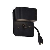 Бра 16*28 см, 6W, 4000K, F-Promo Parret 4476-2W, черный