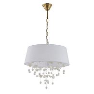 Подвесной светильник 46 см, Indigo Tenerezza 13029/6P White V000558, бронза