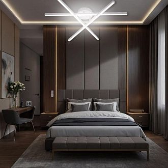 Люстра 43 см, 60W, 3000-5500K Citilux CL203130 Стиг Белый