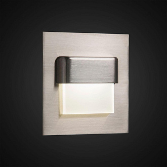 Встраиваемый лестничный светильник Citilux Скалли CLD006K1, Хром, вр 6,5 см