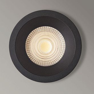 Встраиваемый светильник 7/6,5 см, GU10 Arte Lamp Ducre A8093PL-1BK, черный, вр 6,5 см