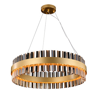 Подвесная люстра 60*150 см, 6*LED, 27W, 4000К, Favourite Marquis 4263-6P латунный