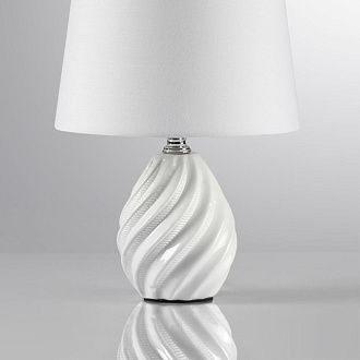 Настольная лампа 18*18*26 см, 1*E27*60W, Lumion Keila 8143/1T, белый