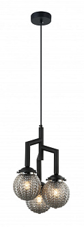 Подвесная люстра Stilfort Grozde 2133/02/03P, диаметр 36 см, черный