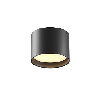 Потолочный светильник 9 см, 7W, 3000K, Maytoni Technical Glar C127CL-L7W3K-B, черный