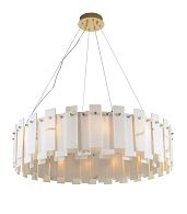 Люстра Ø800 x H210 (1210), мм, 14*40W (560W), PLATING BRASS (ЛАТУННОЕ ПОКРЫТИЕ) NewRgy 6105P/14 PLATING BRASS H