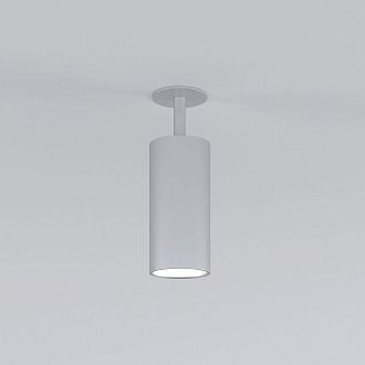 Встраиваемый LED светильник Diffe 25066/LED 15W 4200K серебро Elektrostandard, вр 4,7 см