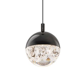 Подвесной светильник 12*80/200 см, LED 7W MODESTYLE MS.2345.1 BK жемчужный черный
