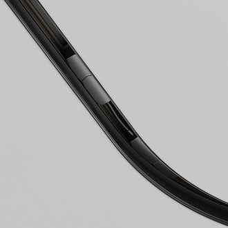 Комплектующие для трековой системы 1,6*18,9*1,8 см, - -W, К, Черный Maytoni Accessories for tracks Exility TRA034CS-B