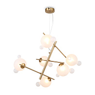 Светильник 49 см, Freya Flaty FR5374PL-06BS, латунь
