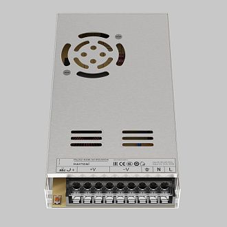 Блок питания PSL002 12V 400W IP 20 811014, 22*12*3 см, Maytoni Led Strip 811014, Серебро