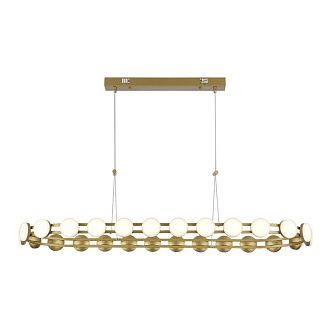 Подвесная люстра 110*42*120 см, 1*LED*50W, 4000K, ST-Luce Monro SL6610.203.26, золотой