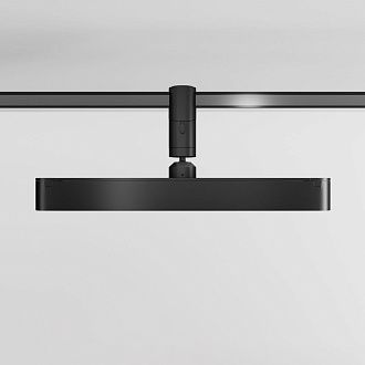 Трековый светильник 27,5*3,5*-11,7 см, *LED*20W, 3000K, Maytoni technical FLEXITY TR203-1-10W3K-S-B, Черный