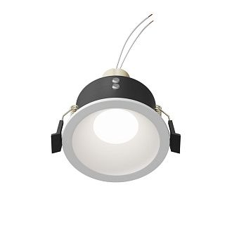 Встраиваемый светильник Зум / Zoom 1*GU10 10 Вт IP 44 Maytoni DL032-2-01W-1(N)