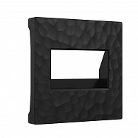 Накладка для двойной розетки Еthernet RJ-45 (черный) W1291108 Werkel 4690389163166