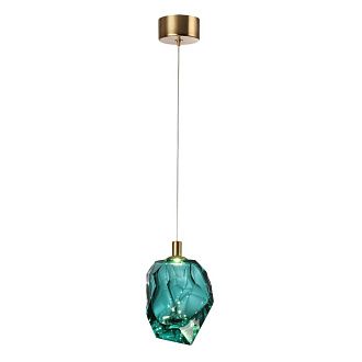 Подвесной светильник 13*5*250- см, 1*LED*4W, 3000K, Odeon Light Gemme 7110/4LB, цветной
