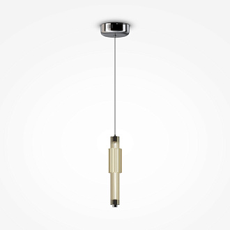 Светильник 12 см, 8W, 3000K, Maytoni Modern Verticale MOD308PL-L9CG3K, хром