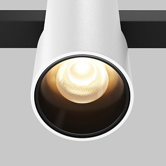 Светильник на шине 5,3*5,3*10,4 см, LED, 7W, 3000К, Maytoni Technical ALFA TR122-2-7W3K-W белый