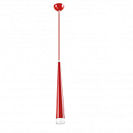 Подвесной светодиодный светильник 6*35 см, LED 3 W, Moderli Capital V2361-PL Красный