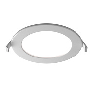 Встраиваемый светильник 22*3,2 см, LED*18W Stockton DL017-6-L18W3-4-6K Maytoni Downlight, Белый, вр 20,5 см
