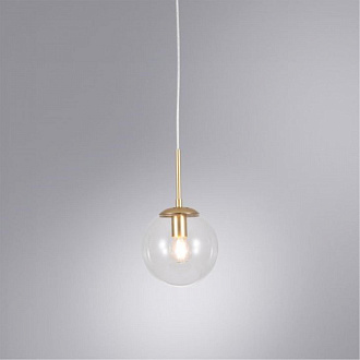Подвесной светильник 15*28 см, 1*E14 золотистый Arte Lamp Volare A1915SP-1GO