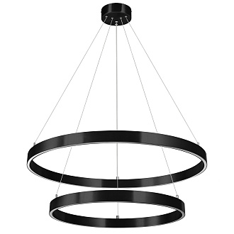 Светильник 80 см, 84W, 3000-6000K, Saturno Lightstar 748127, черный