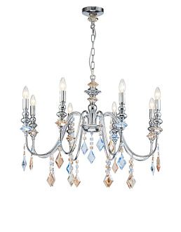 Люстра *80*95 см, 8*E14*60W, Lucia Tucci Maya MAYA 4450.8 chrome, хром