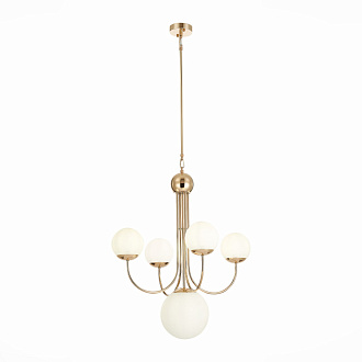 Люстра подвесная 60 см, ST LUCE AVELLINO SL1504.203.05 Французское золото