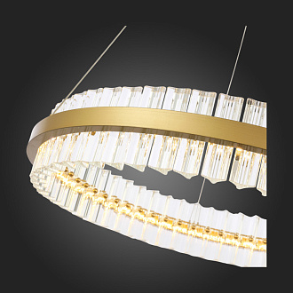 Светильник подвесной 60 см, 44W 3000K ST LUCE CHERIO SL383.213.01 Матовое золото