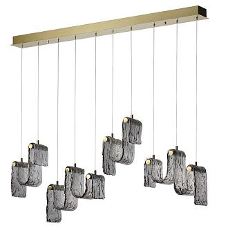 Светильник 125 см, 52W, 4000K, ODEON LIGHT 5106/52L, золотой брашинг