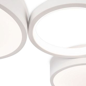 Светильник 60*37*-5 см, *LED*69W, Freya Молекула / Molecule FR6080CL-L92W, Белый