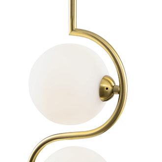 Светильник 17 см, Freya FR5124PL-02BS, латунь-черный