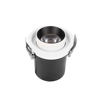 Встраиваемый светильник 9*10 см, 1*LED*7W 4000K LOFT IT Apex 10327/A White белый, вр 5,5 см