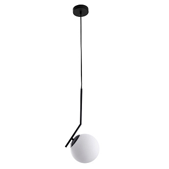 Подвесной светильник 53*25*20 см, 1*E27, 60W, Arte Lamp Bolla-Unica A1923SP-1BK, Черный