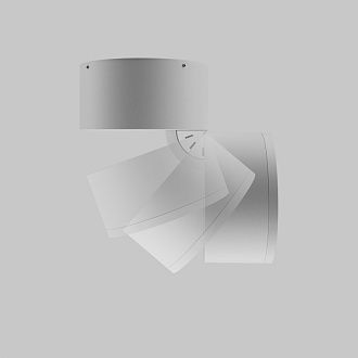 Потолочный светильник 9*9 см, LED*7W, 3000 К, Outdoor Bern O310CL-L7W3K Maytoni Outdoor, Белый