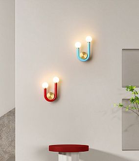 Бра Inodesign Bagge Red 40.2416