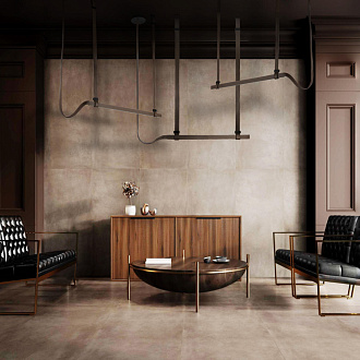 Подвесной светильник 100*5*120 см, 1*LED*40W LOFT IT Strong 10241/1000 коричневый