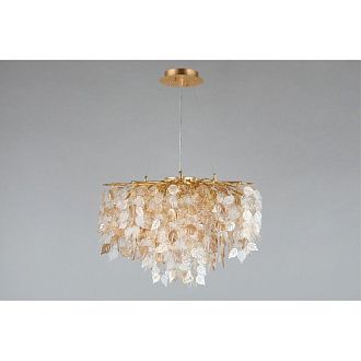 Подвесная люстра 60*80-190 см, 10*G9, 5W, Aployt Rochell APL.850.03.10, золотой