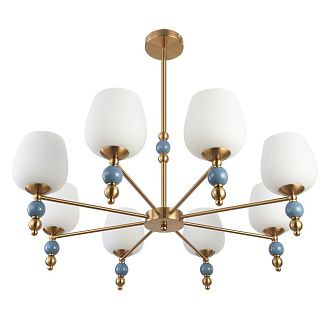 Люстра на штанге 80 см, Lumion Moderni Lolita 8426/8C, бронза