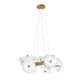Подвесная люстра 65 см, Loft IT Bloom 10352/650 AB, бронза