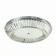 Потолочный cветильник 60 см, 120W, 3000-6000K, LED4U L1190-600 CR, хром