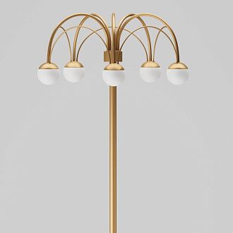 Торшер 156 см, 15W, 4000K, Eurosvet 90194, золото