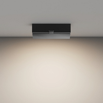 Накладной светильник 22*2,3*8,8 см, LED, 12W, 4000К, Maytoni Technical Basis Rot C133CL-12W4K-B черный