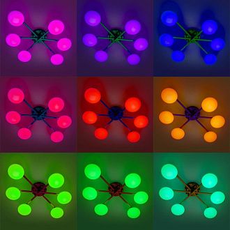 Светильник 87 см, 72W, 3000-5500K, Citilux ATMAN SMART CL226A163 LED RGB, бронза