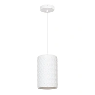 Светильник подвесной 14*14*22 см, 1*E27*40W, Arte Lamp Corsetto A7096SP-1WH, Белый