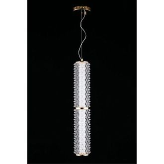 Подвесной светильник 15*105-210 см, 1*LED, 29W, 3000K, Aployt Ozann APL.331.06.29, золотой
