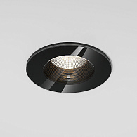 Светильник встраиваемый LED Elektrostandard Artis 7W 3000K 25096/LED, черный, вр 8,1 см