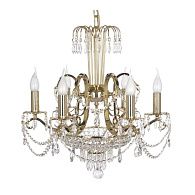 Люстра *62*52 см, 6*E14*40W, Dio D`arte Alessandria Gold Alessandria E 1.1.6.600 G, Золото